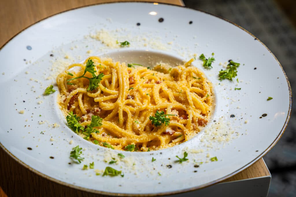 Pasta carbonara